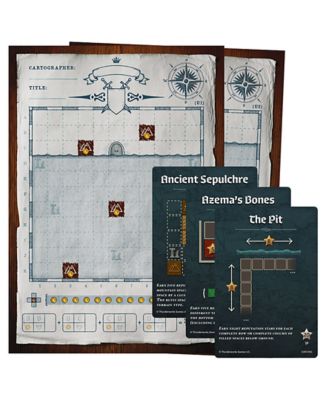 Image showing  Cartographers Heroes: Undercity Map Pack 3