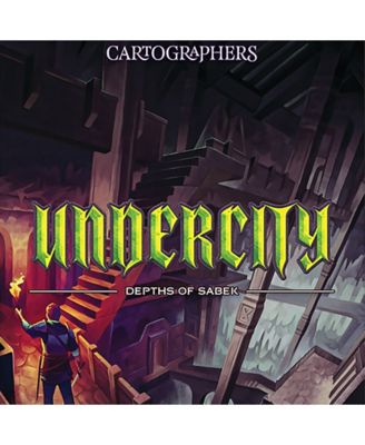 Image showing  Cartographers Heroes: Undercity Map Pack 3