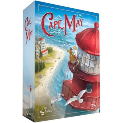 Thunderworks Cape May Board Game, For Ages 14+, 1-4 Players, 60-120 Minute Game Play