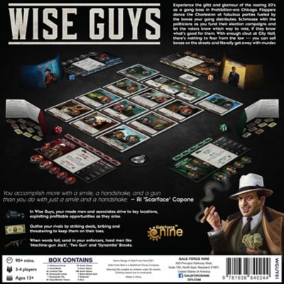 Image showing  Wise Guys Game, 3-4 Players, 90 Minute Game Play, For Ages 14+