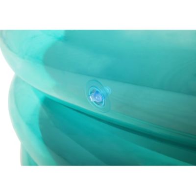 Image showing  H2OGO! Big Metallic 3-Ring Inflatable Pool