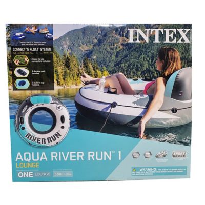 Image showing  Red River Run 1 Inflatable Water Float, Fire Edition, 220 lb. Capacity