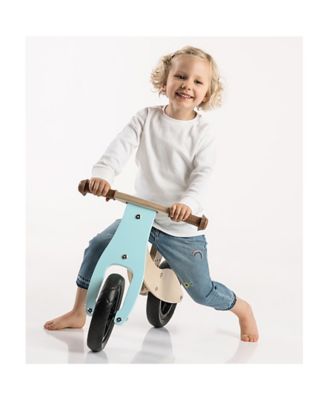 Image showing  Small Foot Wooden Toys Unisex 2-in-1 Training Balance Bike/Trike, Max Blue, for Ages 12+ Months