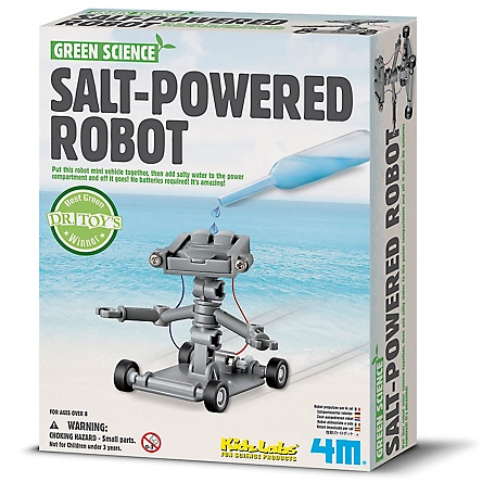 4M Salt Water Powered Robot Science Kit, STEM