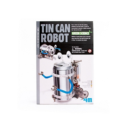 4M Tin Can Robot Science Kit, STEM