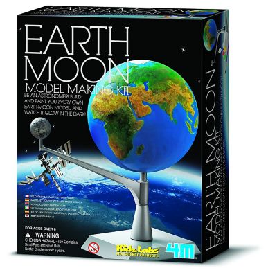 4M KidzLabs Earth and Moon Model Kit