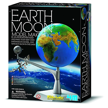 4M KidzLabs Earth and Moon Model Kit
