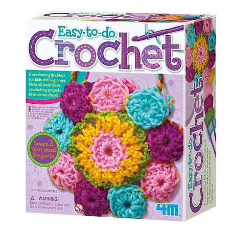 4M Easy-to-Do Crochet Kit