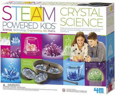 4M Deluxe Crystal Growing Combo Science Kit, STEAM