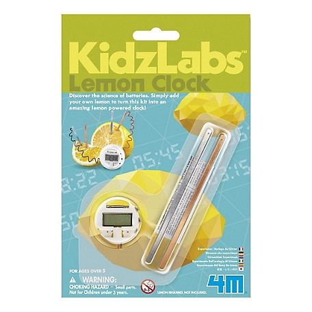 4M KidzLabs Lemon Clock Science Kit