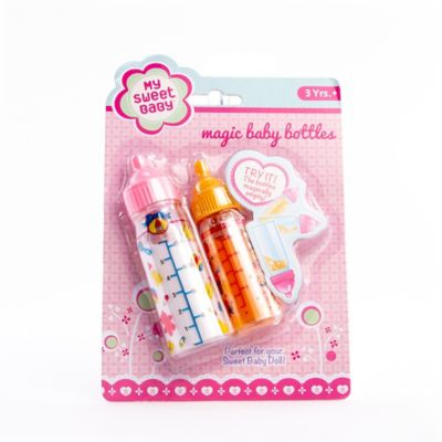 Toysmith My Sweet Baby Magic Baby Doll Bottles