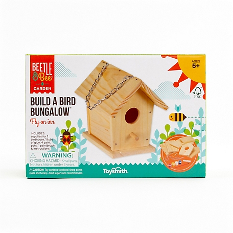 Toysmith Build a Bird Bungalow Craft Kit