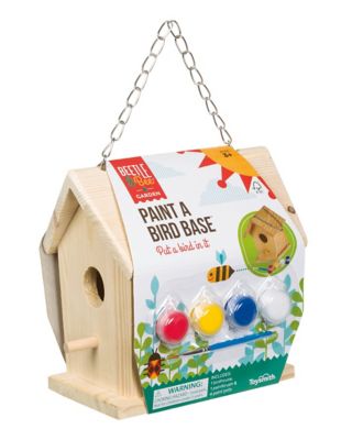 Toysmith Paint a Bird House Craft Kit