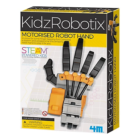 4M KidzRobotix Motorized Robot Hand Science Kit