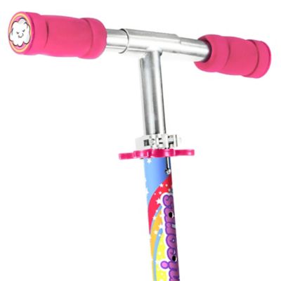 Image showing  Unicorn Magical Sparkles Foldable Scooter with Light-Up Wheels, For Ages 5+