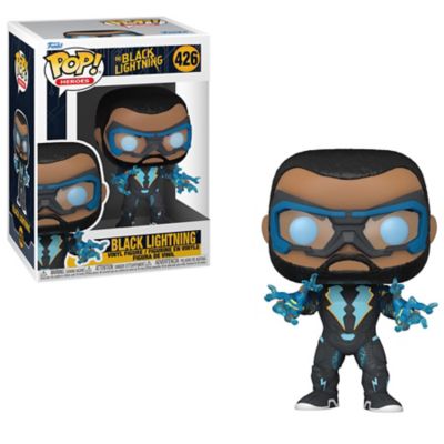 Image showing  POP! DC Black Lightning Vinyl Figure Collector's Set, Includes Black Lightning, Thunder, Lightning and Tobias Whale