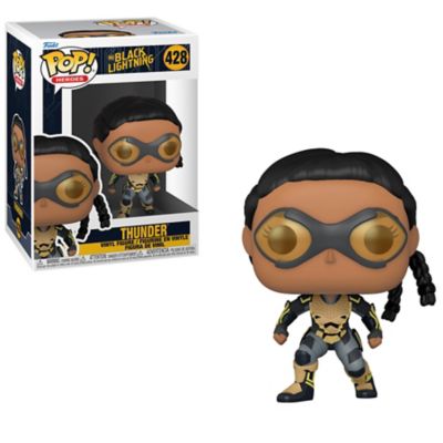 Image showing  POP! DC Black Lightning Vinyl Figure Collector's Set, Includes Black Lightning, Thunder, Lightning and Tobias Whale