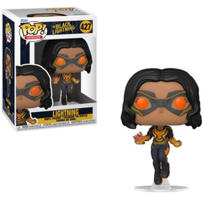 Image showing  POP! DC Black Lightning Vinyl Figure Collector's Set, Includes Black Lightning, Thunder, Lightning and Tobias Whale