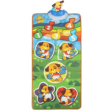 Little Virtuoso Toddlers' Dancing Dawgs Play Mat, For Ages 18 Months to 5 Years