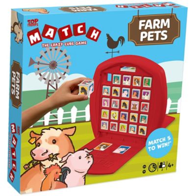 Top Trumps Match The Crazy Cube Game, Farm Pets