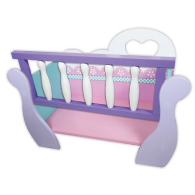 Lissi Wooden Baby Doll Cradle