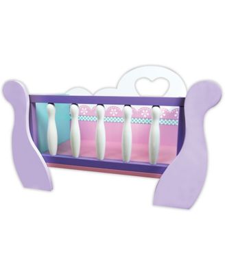 Image showing  Wooden Baby Doll Cradle