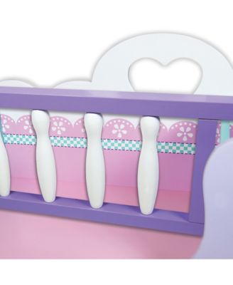 Image showing  Wooden Baby Doll Cradle