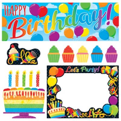 TREND Rainbow Birthday Learning Set