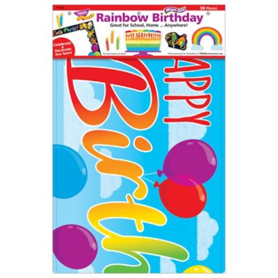 Image showing  Rainbow Birthday Learning Set