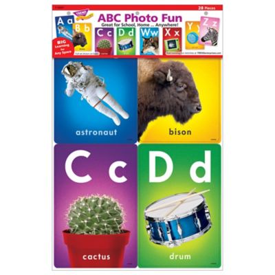 TREND Enterprises, Inc Kids' ABC Photo Fun Learning Set