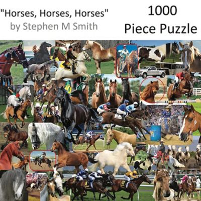 Image showing  1,000 pc. Horses by Steve Smith Jigsaw Puzzle, 24 in. x 30 in.