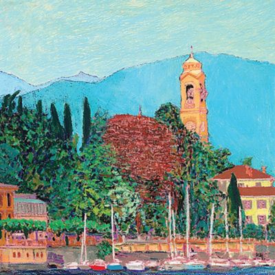 Image showing  1,000 pc. Lake Como by Allan Friedlander Jigsaw Puzzle, 24 in. x 30 in.