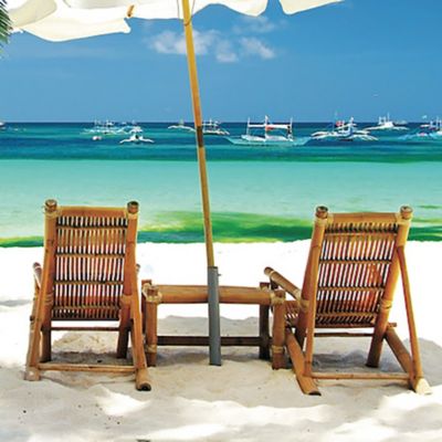 Image showing  1,000 pc. The Perfect Beach by O W Lawrence Jigsaw Puzzle, 24 in. x 30 in.