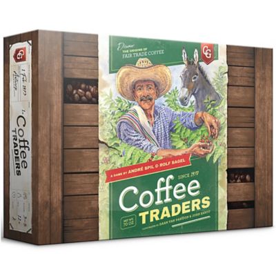 Capstone Games 657 pc. Coffee Traders Strategy Board Game, 3-5 Players, For Ages 12+, 120 Minute Game Play