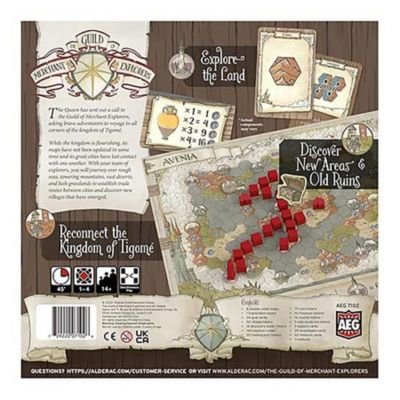 Image showing  The Guild of Merchant Explorers Strategy Board Game, 1-4 Players, For Ages 14+