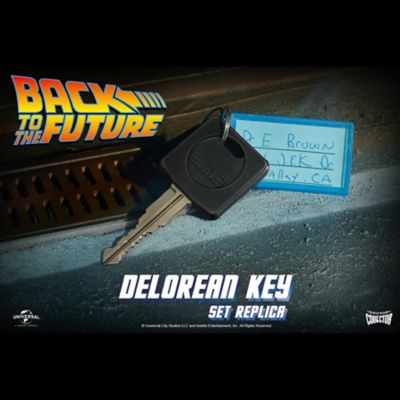 Image showing  Collectable Back to the Future Delorean Key Set Replica