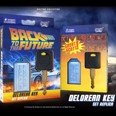 Image showing  Collectable Back to the Future Delorean Key Set Replica