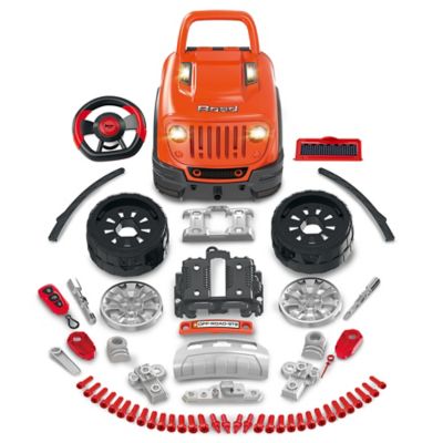 Image showing  ATV Car Mechanic Engine Workshop, Orange, Cool Take Apart and Rebuild Engine, Remote Car Key