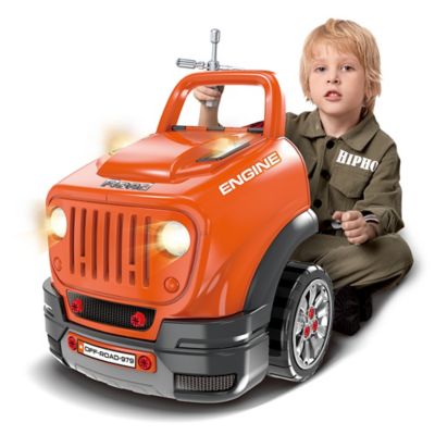 Image showing 5 th The Bubble Factory Ltd ATV Car Mechanic Engine Workshop, Orange, Cool Take Apart and Rebuild Engine, Remote Car Key