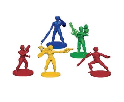Image showing  Power Rangers Heroes of the Grid Time Force Ranger Board Game Expansion Pack, 2-5 Players, For Ages 14+