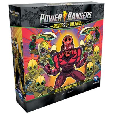 Renegade Game Studios Power Rangers Heroes of the Grid Merciless Minions Board Game Expansion Pack #1