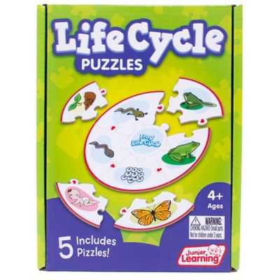 Image showing  Life Cycle Science Learning Puzzles