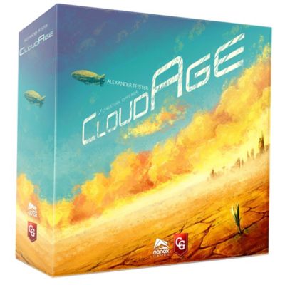 Capstone Games Cloudage Strategy Board Game, 1-4 Players, For Ages 14+, 60 Minute Game Play