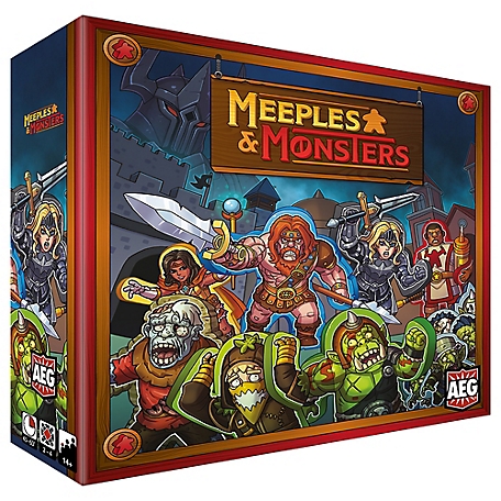 AEG Meeples and Monsters Fantasy Strategy Board Game, Alderac Entertainment Group