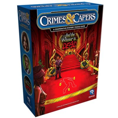 Renegade Game Studios Crimes and Capers and The Winner Is Dead! Mystery Board Game