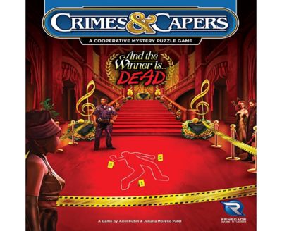 Image showing  Crimes and Capers and The Winner Is Dead Mystery Board Game, 4-6 Players, For Ages 14+