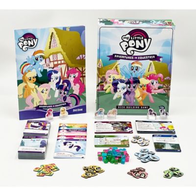 Image showing  My Little Pony Adventures in Equestria Deck Building Game, 180 pc.