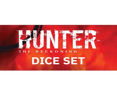 Image showing  Hunter The Reckoning 5th Edition Roleplaying Game Dice Set