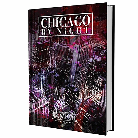 Renegade Game Studios Vampire The Masquerade 5th Edition Roleplaying Game Book for Chicago By Night, Sourcebook Guide