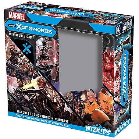 WizKids Games Marvel Heroclix X-Men X of Swords Miniatures Role-Playing Game, 2 Player Heroclix Game, 84839